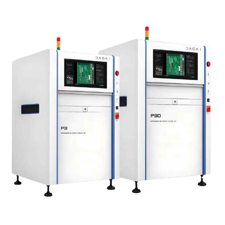 DaoAI P3 and P3D inline AOI machine family