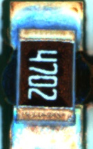 Open solder joint sample
