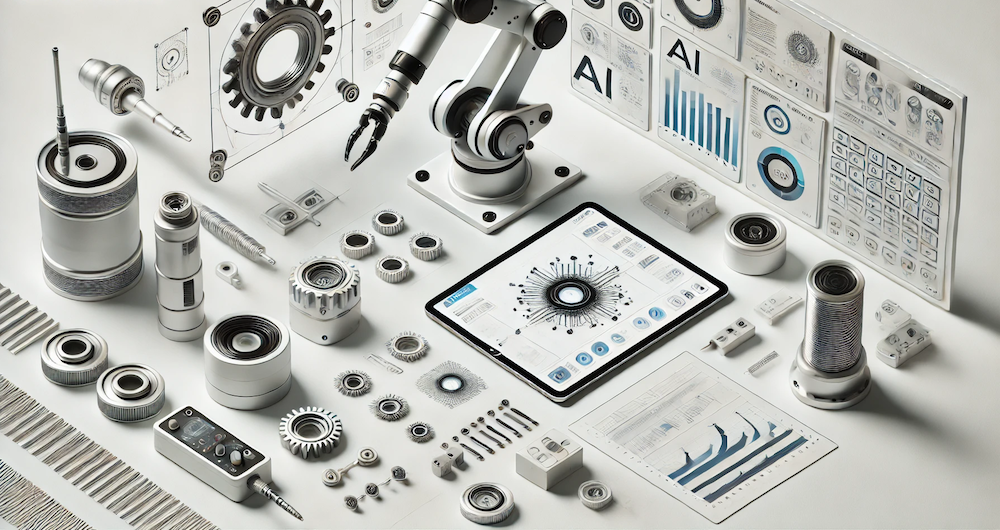 DALL·E 2025-02-09 19.50.28 - A clean and minimalistic white-background image showcasing industrial automation and AI-driven inspection technology. The image features key component copy-1