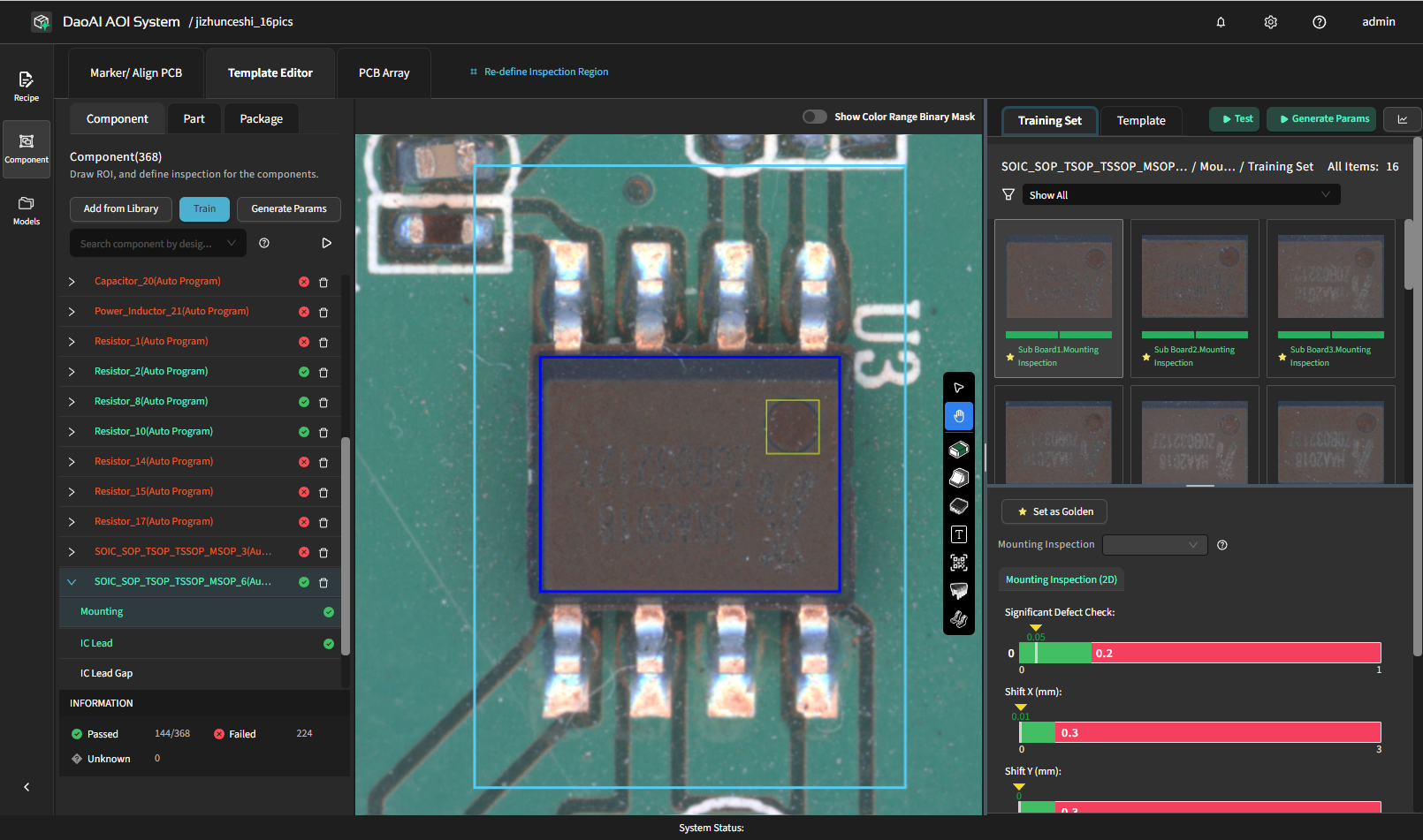 AI auto-programming PCBA inspection
